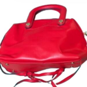 A New Day Red Satchel Bag